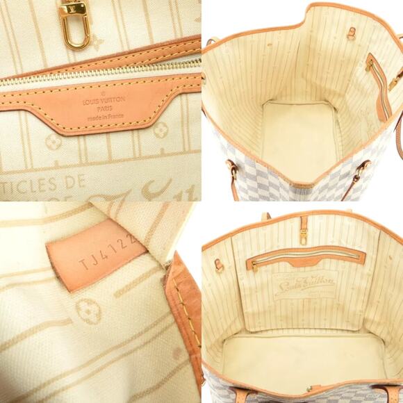 💎✨BEAUTIFUL✨💎Authenticated Louis Vuitton Damier Azur Neverfull GM Tote Bag - Picture 6 of 9